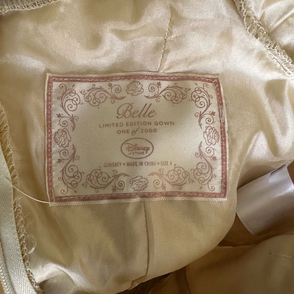 Disney Princess Dress Size 1 W/Tiara - Picture 2 of 3